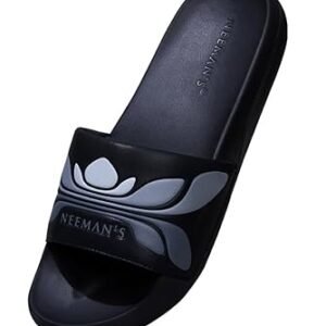Neeman's Breather Slides for Men | Open Toe Indoor & Outdoor Slippers for Boys | Comfortable & Flexible