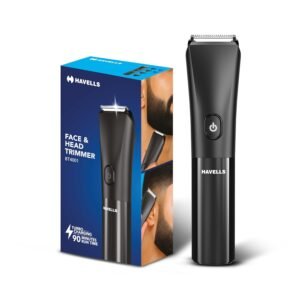Havells Beard & Hair Trimmer |2-in-1 Special Blade| Comes with 4 Beard & 2 Hair Combs BT4001