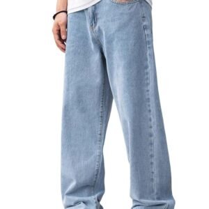 KOTTY men’s regular fit jeans, mid‑rise stretchable denim with classic design and stylish look for everyday comfort.