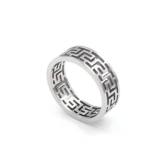 THE MEN THING VERO RING - Pure Stainless Steel Men’s Steel-Plated Ring