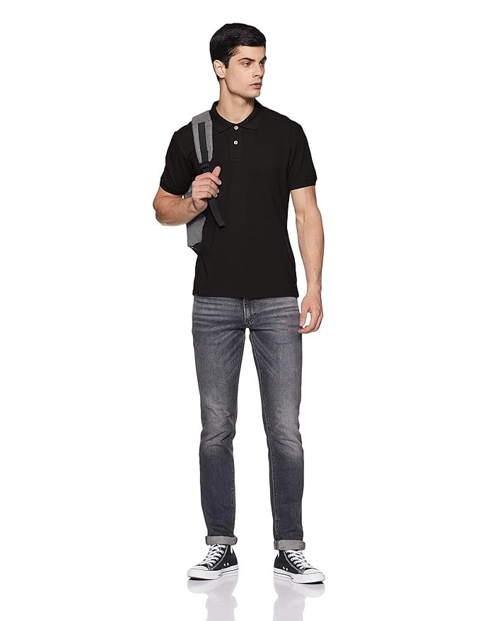 Premium Allen Solly men’s polo t‑shirt, regular fit with stylish appeal.