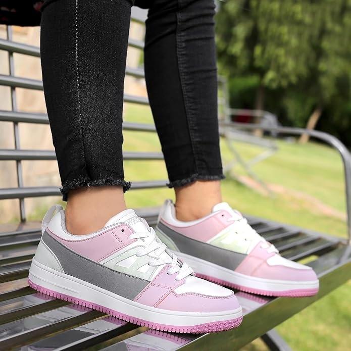 Comfortable Bacca Bucci lace‑up sneakers for women, crafted with breathable fabric.