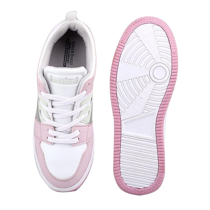 Premium Bacca Bucci women’s lace‑up sneakers, versatile footwear for everyday use.